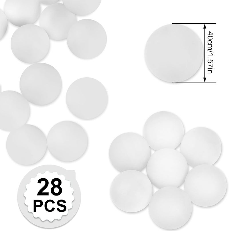 Guirnd 28 Pcs 40mm Ping Pong Balls for Table Tennis, Games, Arts, Kids, and Pet Toys - Image 2